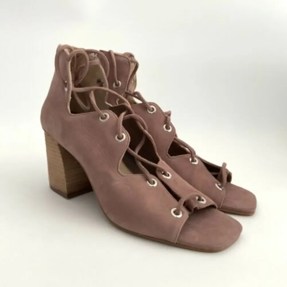 Vince Camuto blush leather